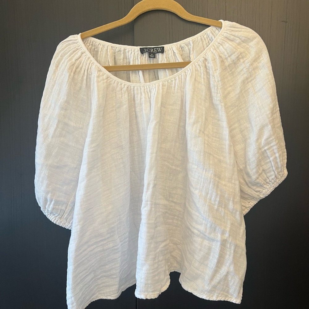 J. Crew Women's White Top